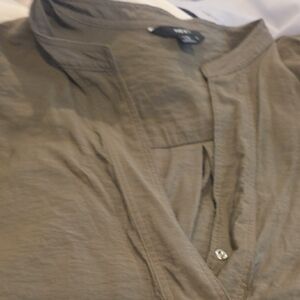 next Olive Utility Shirt in Khaki Green